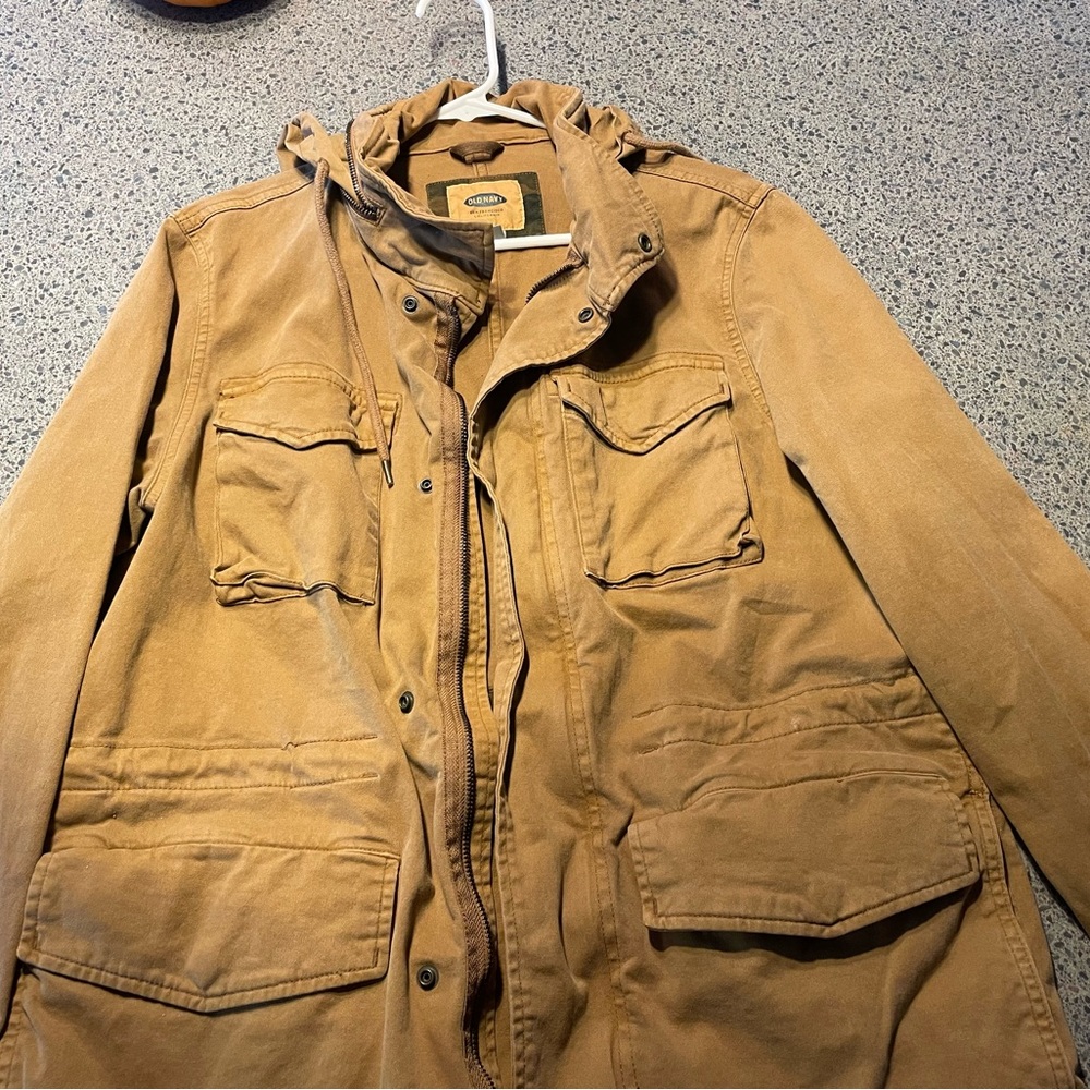 Men’s Tan Old Navy Utility Jacket